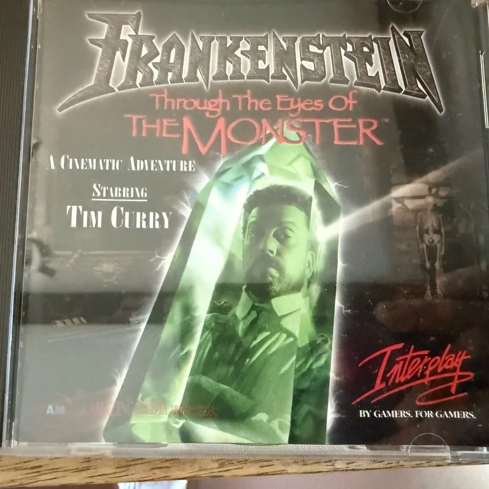 Frankenstein through the eyes of the monster clue windows cd rom 1995 interplay
